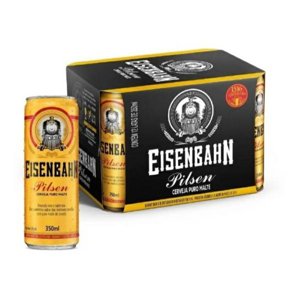 Cerveja Eisenbahn 350ml – Caixa com 12 Latas