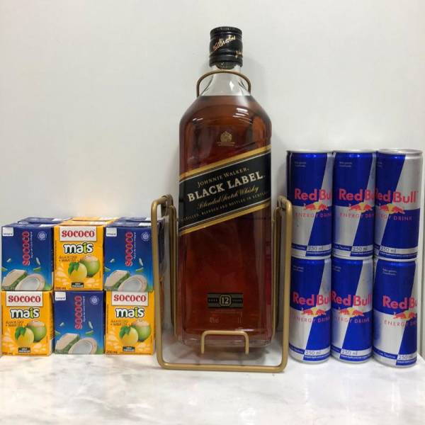 Super Combão Black Label 3L + Red Bull