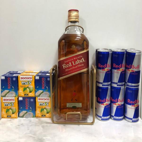 Super Combão Red Label 3L + Red Bull
