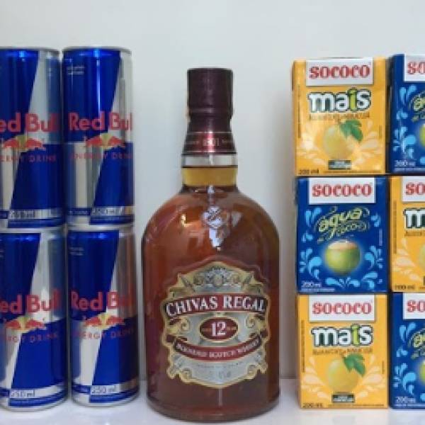 Combo Chivas + Red Bull