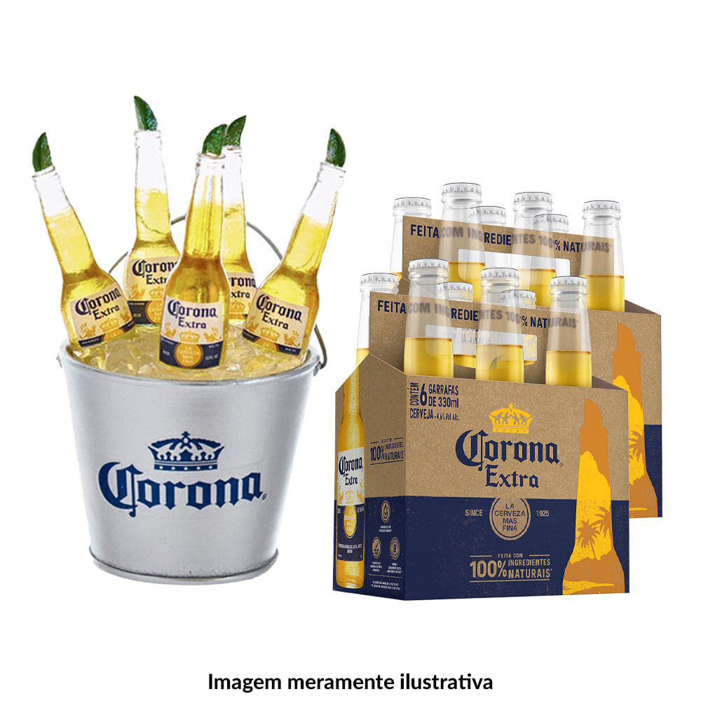 Kit Corona + Balde