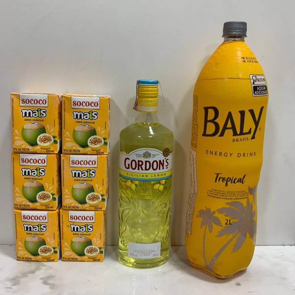 Gin Gordon’s + limão