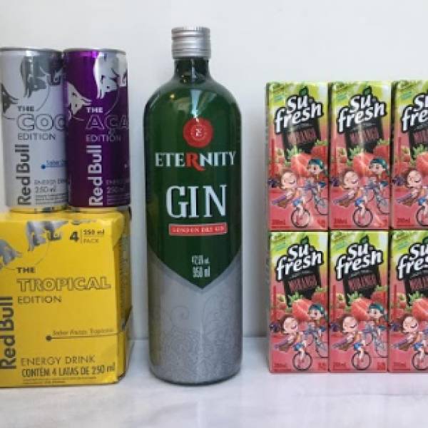 Combo Gin Eternity + Red Bull