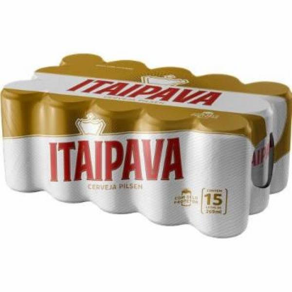Cerveja Itaipava 269ml – Pack com 12 Latas